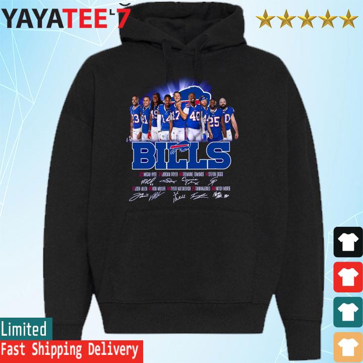 Poyer & Hyde - Buffalo Bills - Buffalo Bills hooded sweatshirt