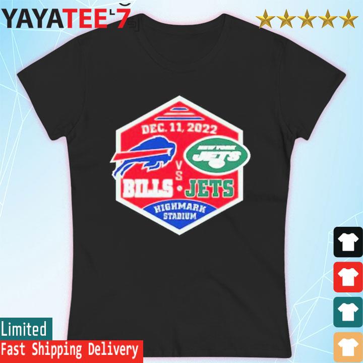 Buffalo Bills vs New York Jets Dec 11 2022 Highmark Stadium shirt