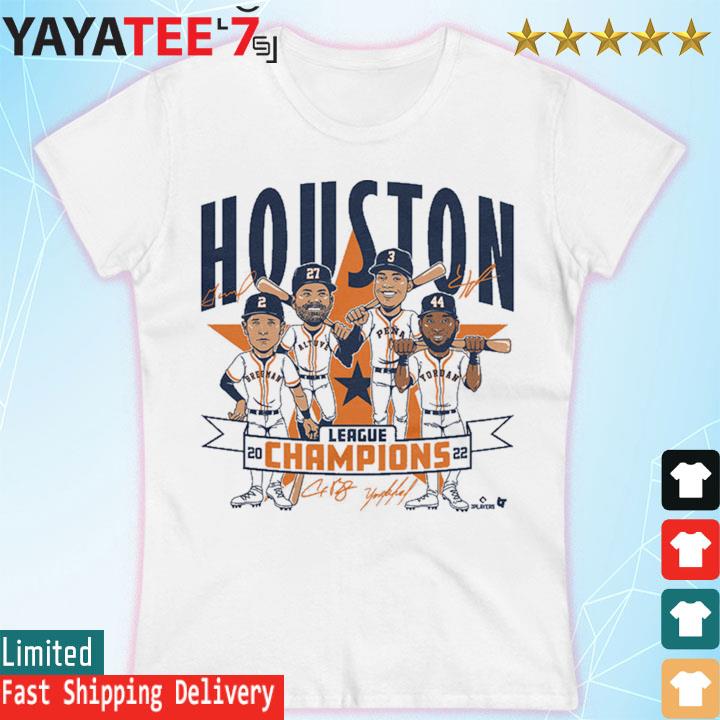 Houston Astros 2022 League Champions Caricature Shirt and Hoodie