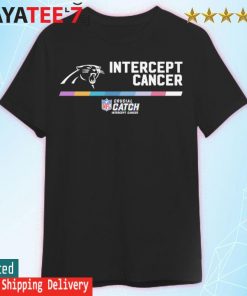 Carolina Panthers Intercept Cancer 2022 NFL Crucial Catch Performance T- Shirt, hoodie, sweater, long sleeve and tank top