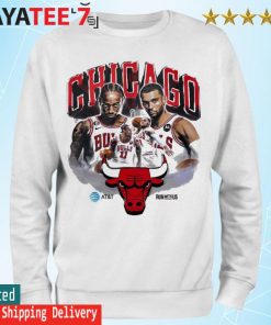 Chicago Bulls Zach Lavine Demar Derozan At And T Run With Us Shirt