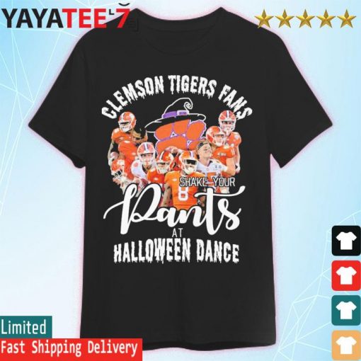 Clemson Tigers Fans shake your pants at Halloween dance 2022 shirt