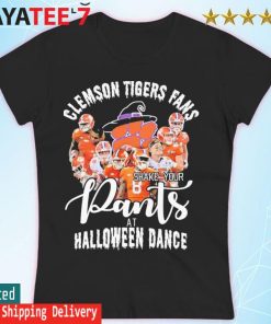 Clemson Tigers Fans shake your pants at Halloween dance 2022 s Women's T-shirt