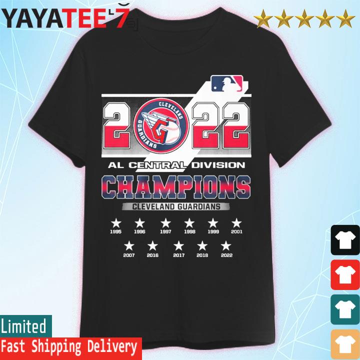 Official MLB Cleveland Guardians AL Central Division Champions 2022  Shirt,Sweater, Hoodie, And Long Sleeved, Ladies, Tank Top