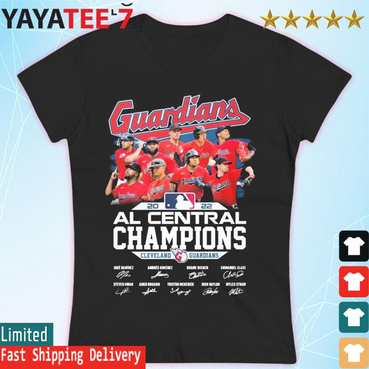 Cleveland Guardians MLB 2022 AL Central Division Champions shirt