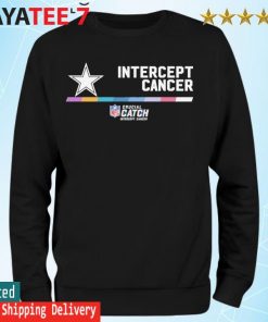 Dallas Cowboys Nfl Crucial Catch Intercept Cancer 2022 Shirt, hoodie,  sweater, long sleeve and tank top