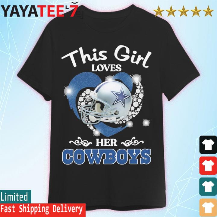 This Girl Loves, her, cowboys Shirt