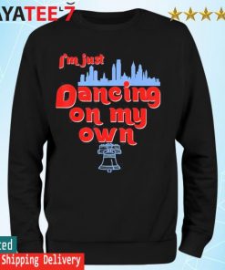 Krafts & Kettlebells - Shirt Shop & More Philadelphia Phillies Dancing on My Own Post Season World Series Philly Bleach Dye Sweatshirt XL