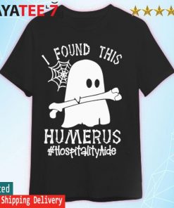 Ghost I found this Femurus #Hospitality Aide Halloween shirt