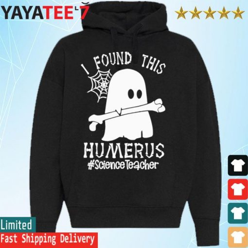 Ghost I found this Femurus #Science Teacher Halloween s Hoodie