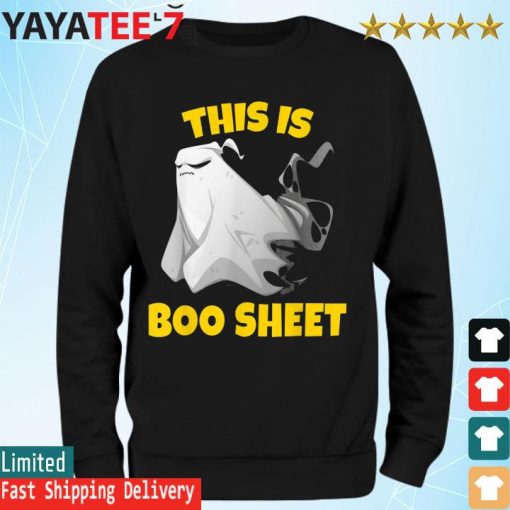 Ghost This is Boo Sheet Halloween s Sweatshirt