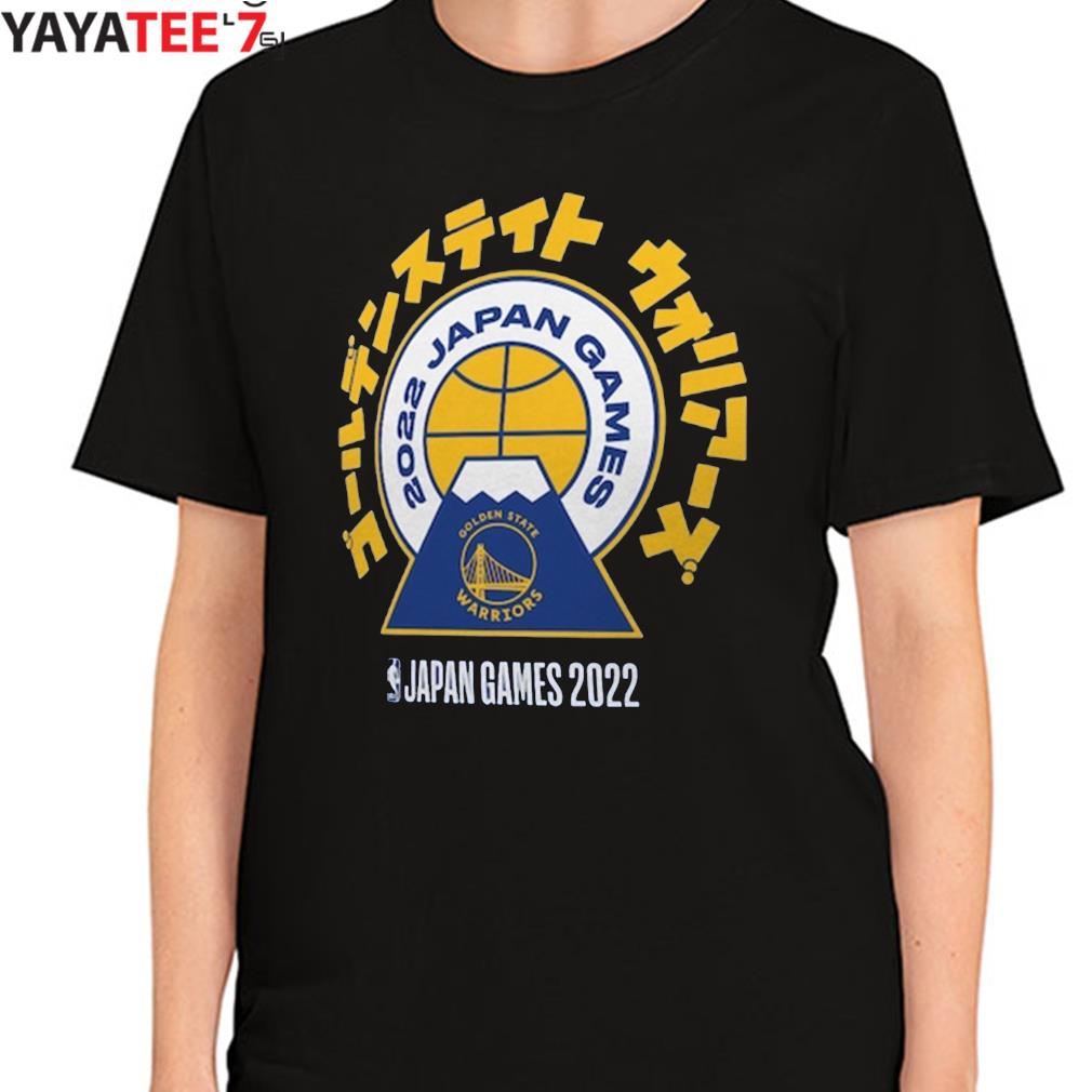 Unisex Stadium Essentials Royal Golden State Warriors 2022 NBA Japan Games T-Shirt Size: 3XL