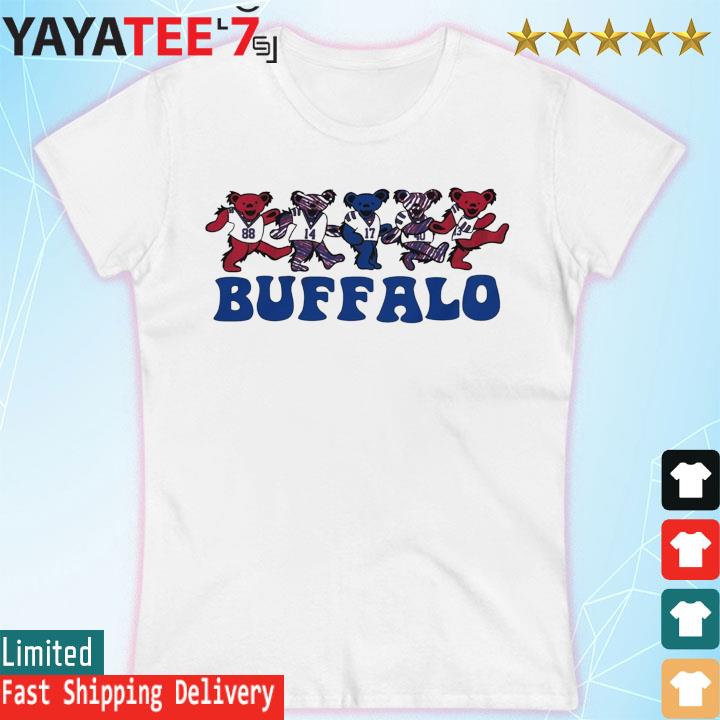 Buffalo Zubaz Dancing Bears Tee Buffalo Tie-dye Tee Buffalo 