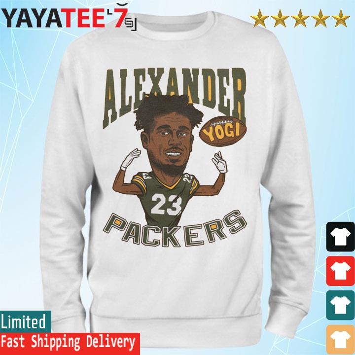 Green Bay Packers Yogi 23 Jaire Alexander shirt, hoodie, sweater, long  sleeve and tank top