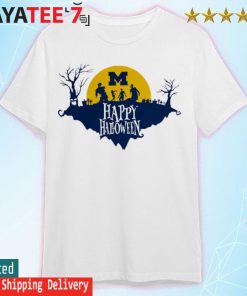 Happy Halloween Zombies Michigan Wolverines shirt