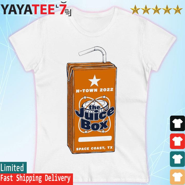 Houston Astros H-Town 2022 The Juice Box Space Coast TX shirt