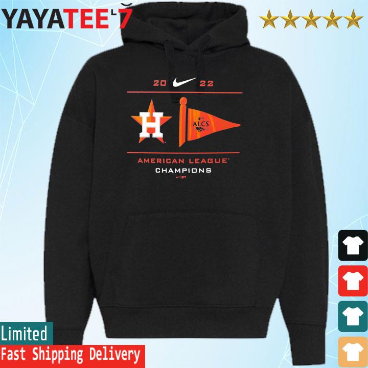 Houston astros nike 2022 American league champions pennant shirt, hoodie,  sweater, long sleeve and tank top