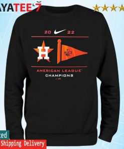 Houston Astros Nike 2022 American League Champions Pennant T