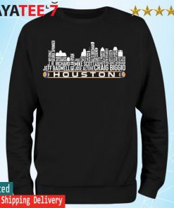 Houston Astros team name skyline shirt, hoodie, sweater, long
