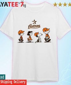 Houston Astros The Peanuts character abbey road 2022 shirt