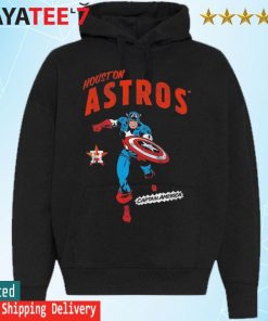 Houston Astros Youth Team Captain America Marvel T-Shirt, hoodie, sweater,  long sleeve and tank top