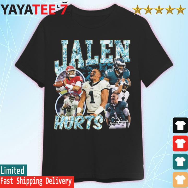 Jalen Hurts Shirt Signature Philadelphia Eagles Gift