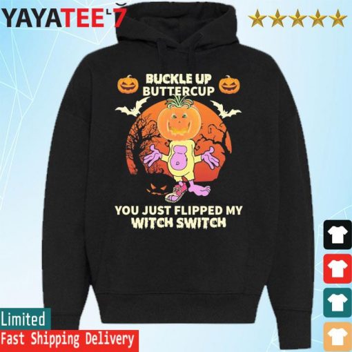 Jeff Dunham Peanut Buckle up buttercup You just flipped my Witch Switch Halloween s Hoodie