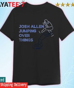 Josh Allen jumping over things shirt, hoodie, sweater, long sleeve and tank  top