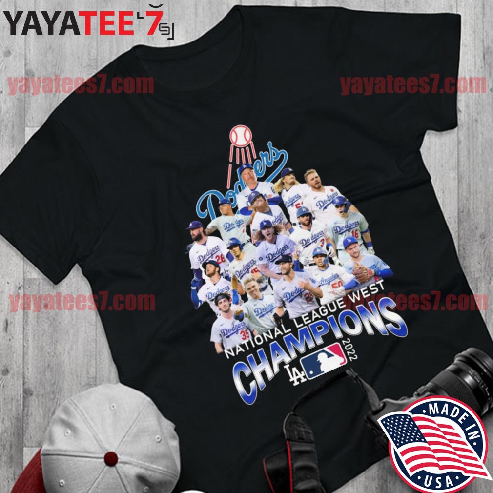 The National League West Champions Los Angeles Dodgers 2022 Shirt -  Peanutstee