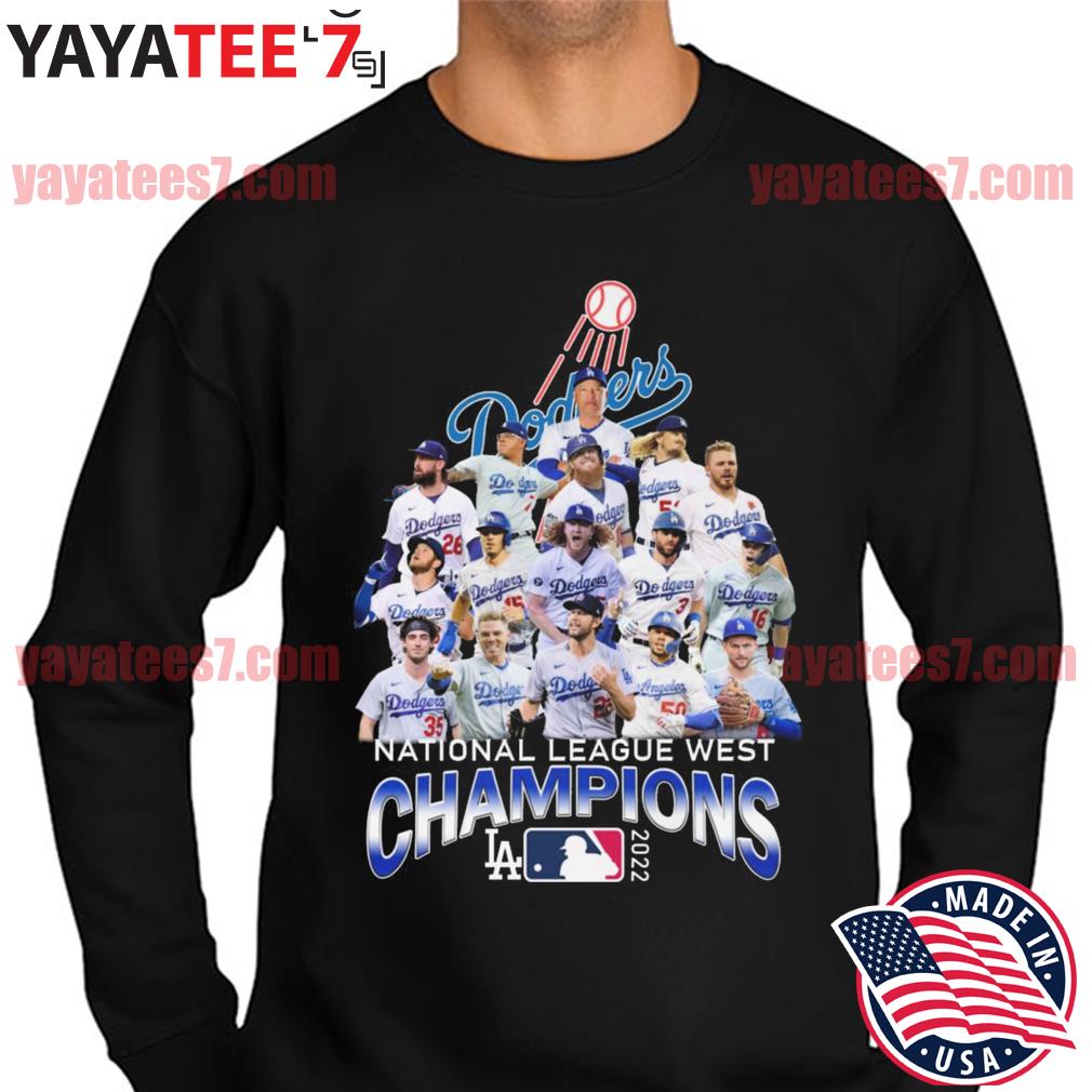 Los Angeles Dodgers National League West Champions 2022 shirt