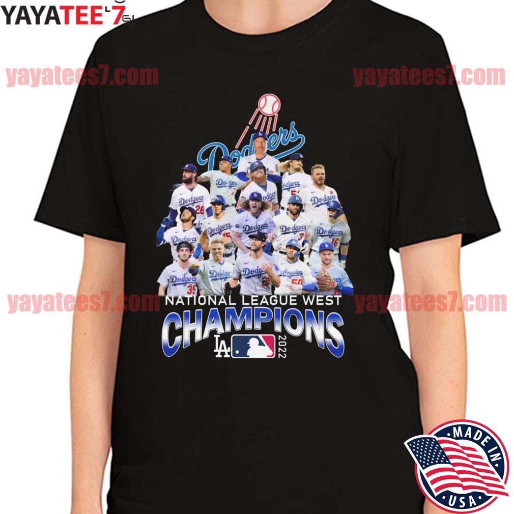 The National League West Champions Los Angeles Dodgers 2022 Shirt