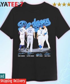 Jackie Robinson 42 Los Angeles Dodgers Signature Shirt, hoodie, sweater,  long sleeve and tank top