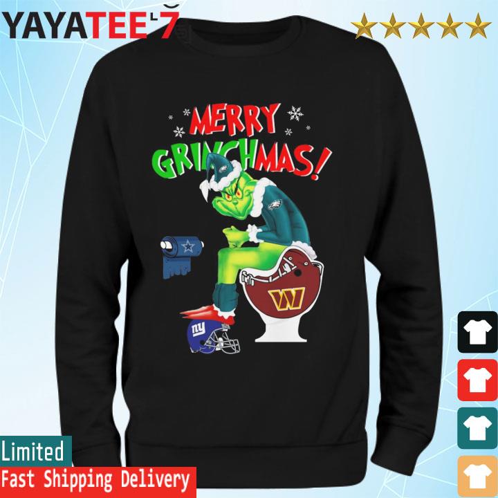 Dallas Cowboys Grinch Merry Christmas NFL Football T Shirt - Banantees