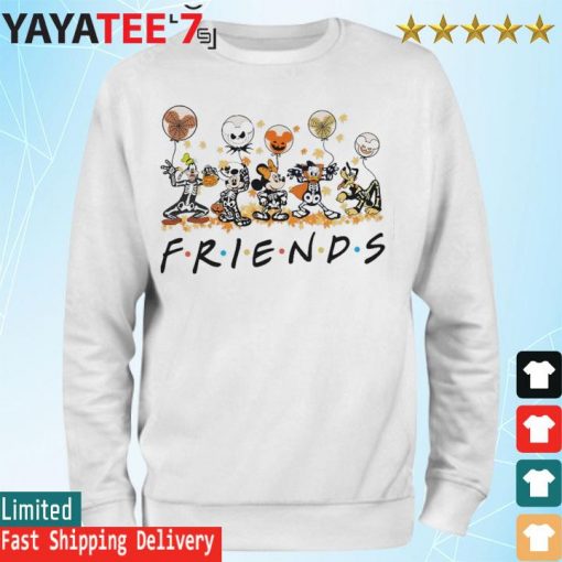 Mickey And Disney Friends Skeleton Halloween s Sweatshirt