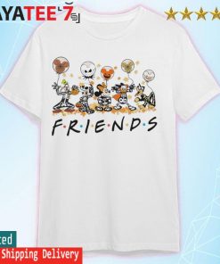 Mickey And Disney Friends Skeleton Halloween shirt