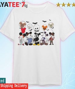 Mickey Horror Movie Characters Halloween 2022 shirt