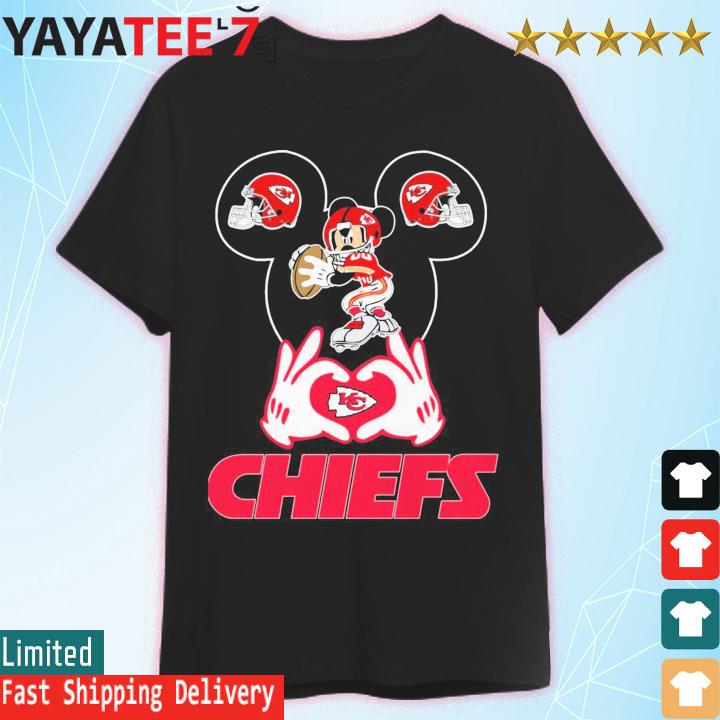 Nfl Kansas city Chiefs mickey mouse football shirt, hoodie