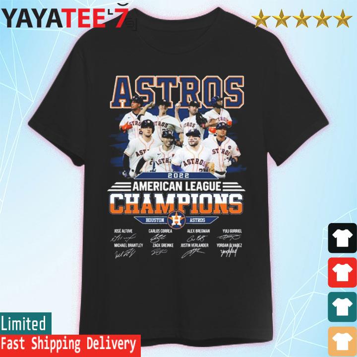 Houston Astros Team 2022 American League Champions Shirt, hoodie