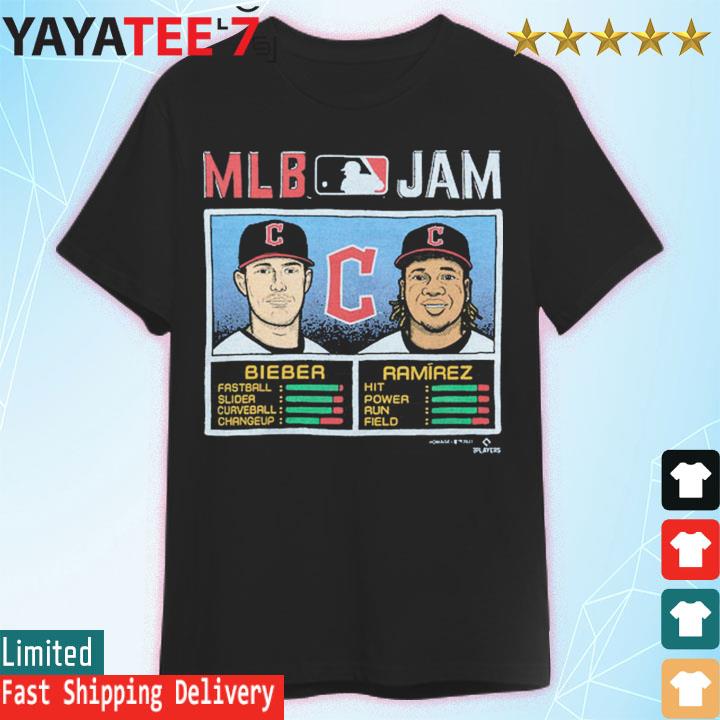 Mlb jam guardians Bieber and ramirez T-shirts, hoodie, sweater