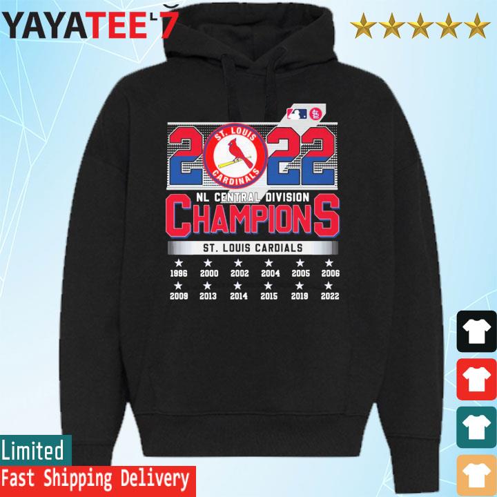 St Louis Cardinals NL Central Division Champions 2022 Shirt, hoodie,  sweater, long sleeve and tank top