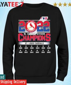 St Louis Cardinals 2022 Nl Central Division Champions 1996 2022 T-Shirt -  Trending Tee Daily in 2023