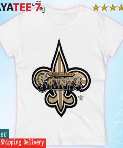 New Orleans Saints 47 Brand Fleur de Lis Premier Franklin T-Shirt - Black