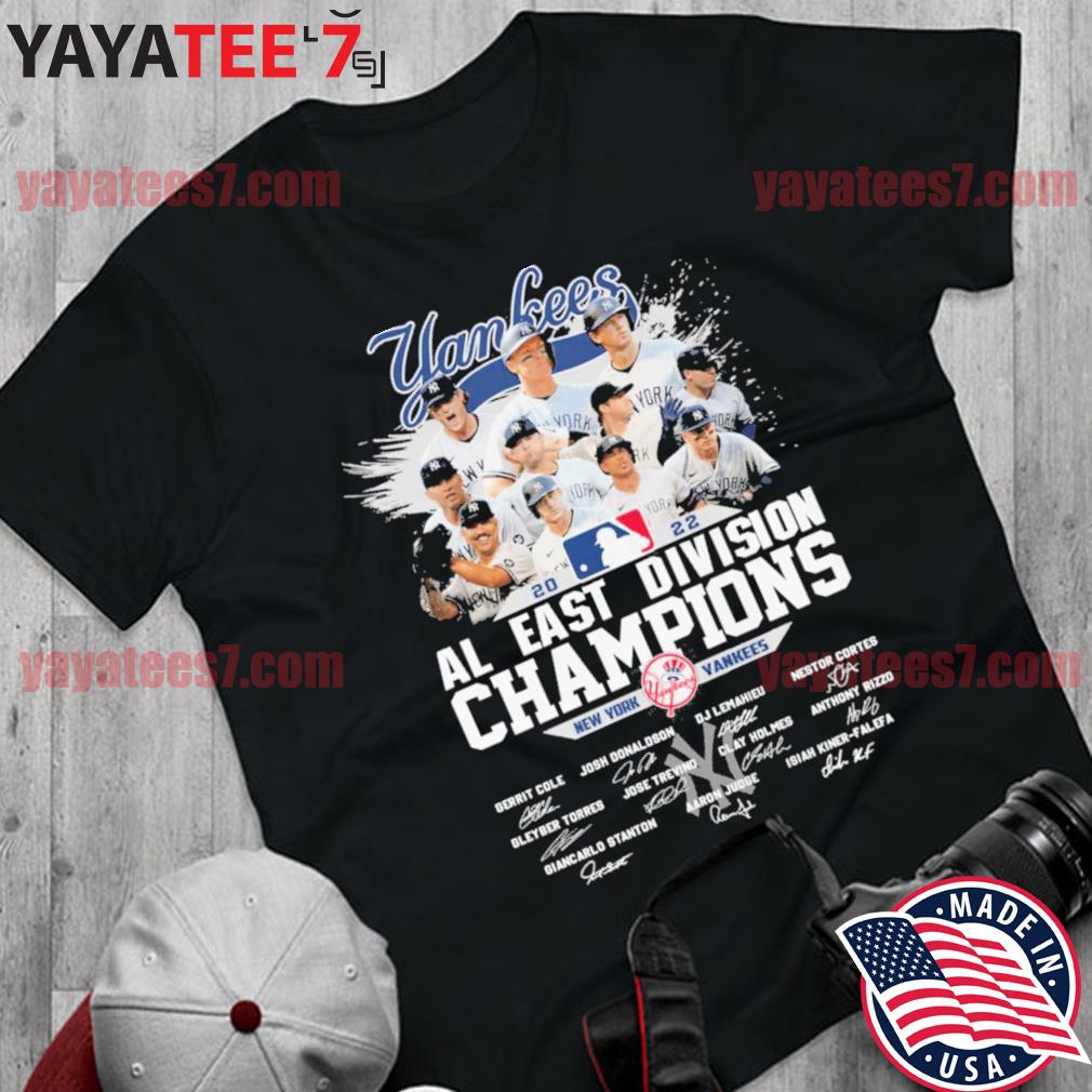 New York Yankees Players 2022 AL East Division Champions shirt