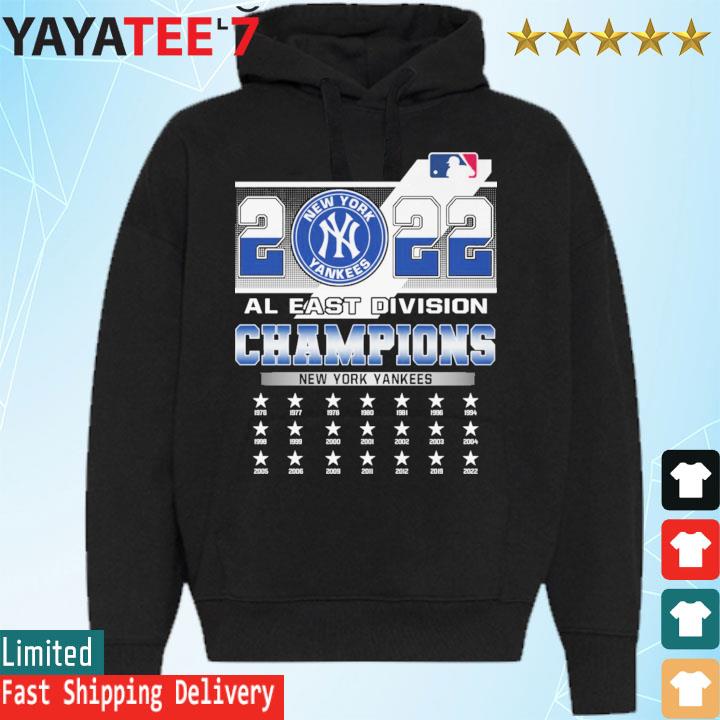 New York Yankees 1976 2022 Al east division Champions shirt, hoodie,  sweater, long sleeve and tank top