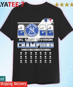 New York Yankees MLB 2022 Al East Division Champions shirt, hoodie,  sweater, long sleeve and tank top