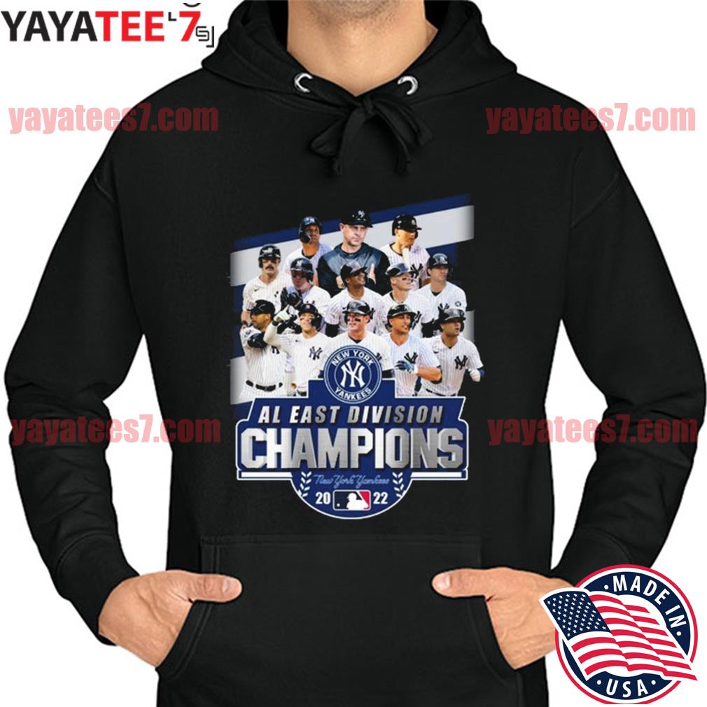 New York Yankees team MLB 2022 Al East Division Champions shirt, hoodie,  sweater, long sleeve and tank top