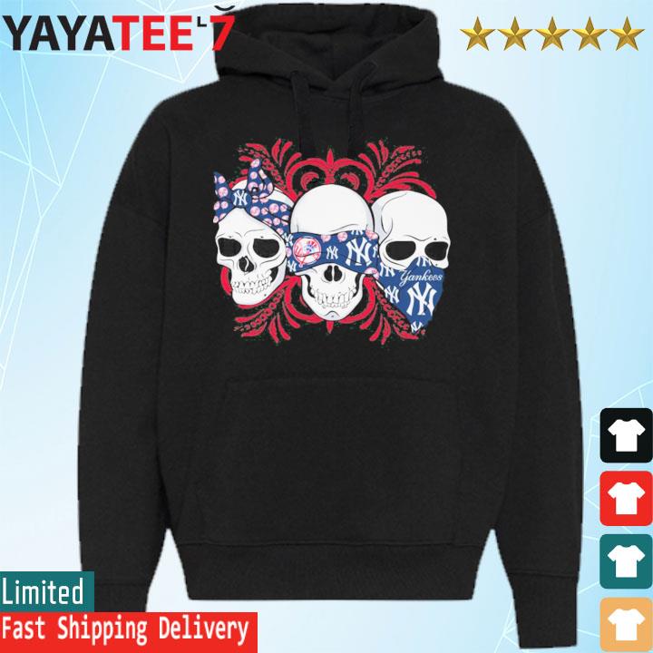 New York Yankees Three Sugar Skull 2022 Halloween Shirt, hoodie