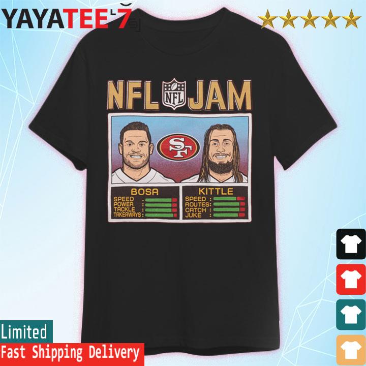 NFL Jam San Francisco 49ers Bosa And Kittle Shirt, hoodie, sweater, long  sleeve and tank top