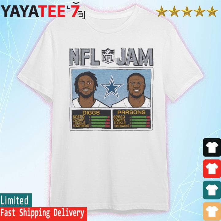 NFL Jam Cowboys Diggs And Parsons shirt, hoodie, sweater, long