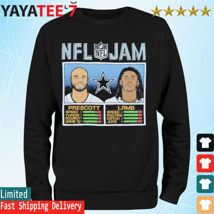 2022 nFL Jam Cowboys Prescott And Lamb shirt, hoodie, sweater